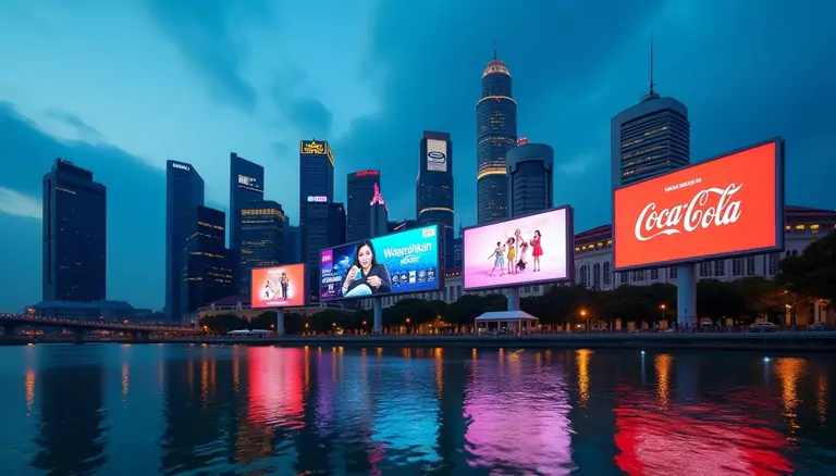 DOOH advertising Screens in Singapore